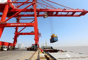 大豐港與上海港集裝箱航線實現(xiàn)首航